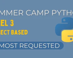 Python Summer Camp Level 3 Project Based | Live Fun Python Coding